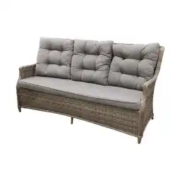 Van Cranenbroek Bank 3-zit Aprano willow grey met kussens aanbieding