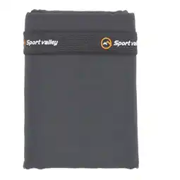 Van Cranenbroek Handdoek microfiber 50 x 100 cm antraciet aanbieding