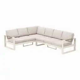 Van Cranenbroek Hoekbank Malviza creme aanbieding