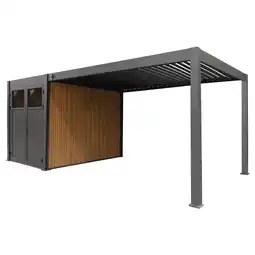 Van Cranenbroek Pergola met tuinhuis Carlucco 3 x 6 m aanbieding
