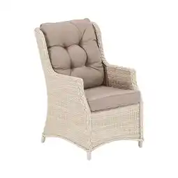 Van Cranenbroek Stoel Aprano white orchid met kussens aanbieding