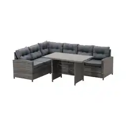 Van Cranenbroek Loungeset Vazzi willow Grey met kussens aanbieding