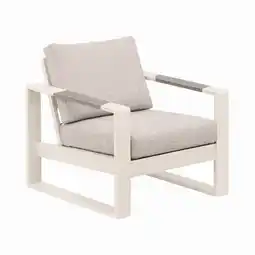 Van Cranenbroek Stoel Malviza creme met kussens aanbieding