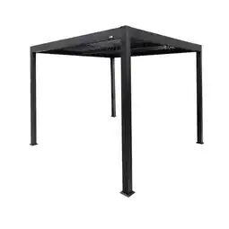 Van Cranenbroek Pergola Varzo Antraciet 295 x 295 cm aanbieding
