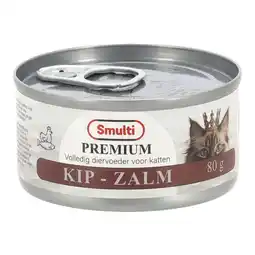 Van Cranenbroek Natvoer kat slices kip-zalm 80 g aanbieding