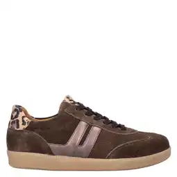Wehkamp Gabor suède sneakers bruin/panter aanbieding