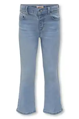 Wehkamp KIDS ONLY MINI KMGROYAL flared jeans light blue denim aanbieding