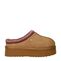 Wehkamp Nelson suède pantoffels cognac aanbieding