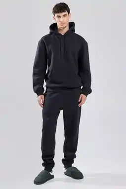 Wehkamp America Today regular fit joggingbroek Col zwart aanbieding
