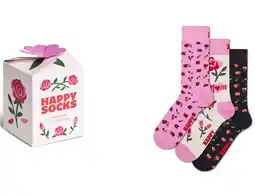 Wehkamp Happy Socks giftbox sokken Mother†s Socks - roze (set van 3) aanbieding
