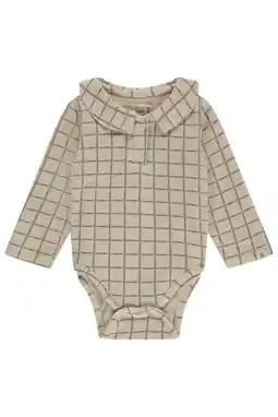 Wehkamp A Tiny Story romper ecru/zwart aanbieding
