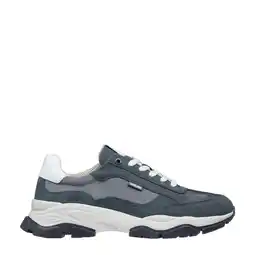 Wehkamp Van Lier Raptor chunky suède sneakers grijsblauw aanbieding