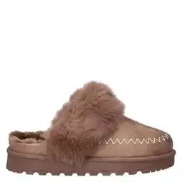 Wehkamp Nelson Home pantoffels bruin aanbieding