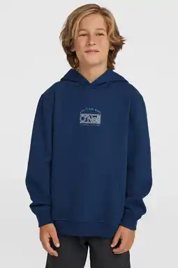 Wehkamp O'Neill hoodie met backprint donkerblauw aanbieding