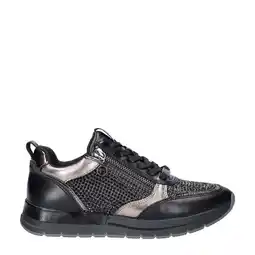 Wehkamp Tamaris sneakers met strass zwart aanbieding