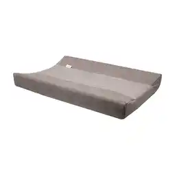 Wehkamp Witlof for kids aankleedkussenhoes Warm Grey Velvet Rib aanbieding