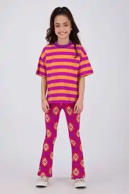 Wehkamp Vingino flared legging fuchsia aanbieding
