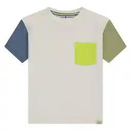 Wehkamp Stains&Stories T-shirt ecru aanbieding
