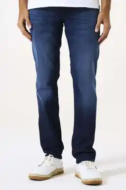 Wehkamp Garcia straight leg jeans Rocko dark used aanbieding