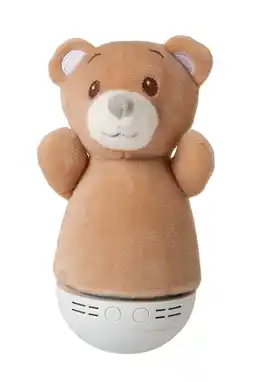 Wehkamp Lucide DOLLY - Tafellamp Kinderkamer - Batterijen - LED - 1x3W 2700K - Met muziekfunctie - Bruin aanbieding