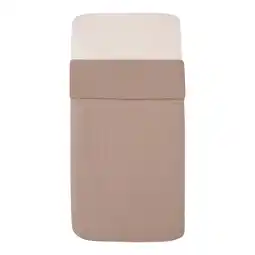 Wehkamp Witlof for kids Tuck-Inn all season ledikantdeken Urban Taupe waves aanbieding