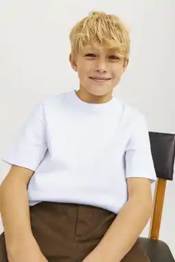 Wehkamp JACK & JONES JUNIOR T-shirt JJEURBAN EDGE wit aanbieding