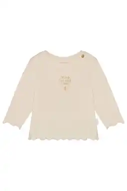 Wehkamp Noppies baby longsleeve ecru aanbieding