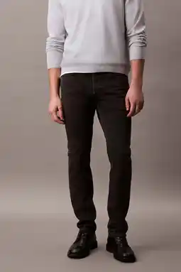 Wehkamp CALVIN KLEIN JEANS slim fit jeans essential black aanbieding