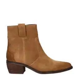Wehkamp Nelson suède cowboylaarzen cognac aanbieding
