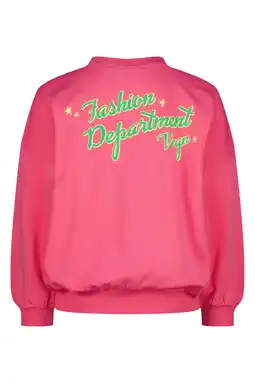 Wehkamp Vingino sweater met backprint roze aanbieding
