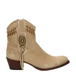 Wehkamp Sendra Debora Flex Insa suède cowboylaarzen beige aanbieding