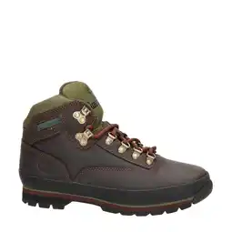 Wehkamp Timberland Euro Hiker nubuck wandelschoenen bruin aanbieding