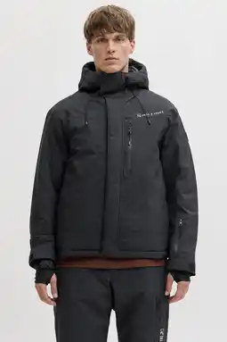 Wehkamp JACK & JONES SKI ski-jas JJALPES zwart aanbieding
