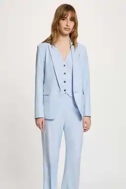 Wehkamp Morgan regular blazer lichtblauw aanbieding