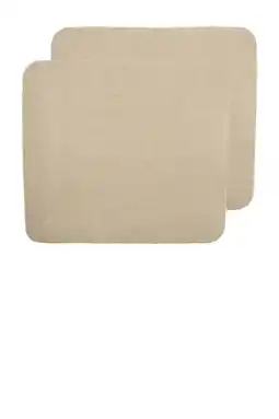 Wehkamp Meyco badstof aankleedkussenhoes - sand (set van 2) aanbieding