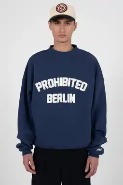 Wehkamp Prohibited sweater blauw aanbieding