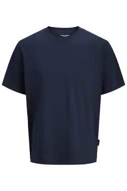 Wehkamp JACK & JONES ESSENTIALS relaxed T-shirt donkerblauw aanbieding