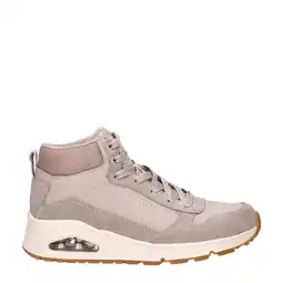 Wehkamp Skechers Uno Stacre Shine sneakers taupe aanbieding