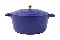 Wehkamp MasterClass gietaluminium braadpan (Ø28 cm) (5L) (lichtgewicht) - blauw aanbieding