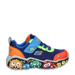 Wehkamp Skechers Play Scene chunky sneakers blauw multi aanbieding