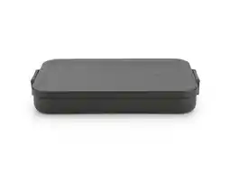 Wehkamp Brabantia Make & Take lunchbox - Plat - Kunststof - Dark Grey aanbieding