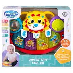 Wehkamp PLAYGRO Leeuw Activiteitenpaneel aanbieding