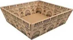 Bol.com Bierverpakking | Biermand | Best Beer | Golfkarton | 31x29x10cm | bruin | 10 stuks aanbieding