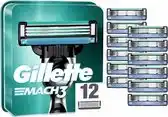 Bol.com Gillette Scheermesjes Mach3 12 stuks aanbieding