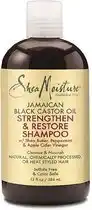 Bol.com Shea Moisture Jamaican Black Castor Oil - Strengthen Grow & Restore Shampoo - 384 ml aanbieding