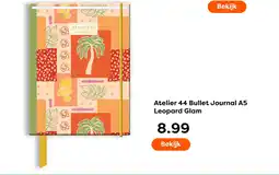 The Read Shop Atelier 44 Bullet Journal A5 Leopard Glam aanbieding
