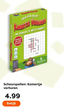The Read Shop Scheurspellen: Kamertje verhuren aanbieding