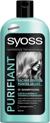 Bol.com Syoss Shampoo Purify & Care - 500 ml aanbieding