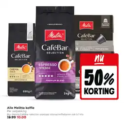 Jumbo Alle Melitta koffie aanbieding