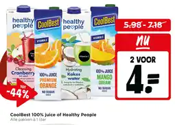 Jumbo CoolBest 100% juice of Healthy People aanbieding